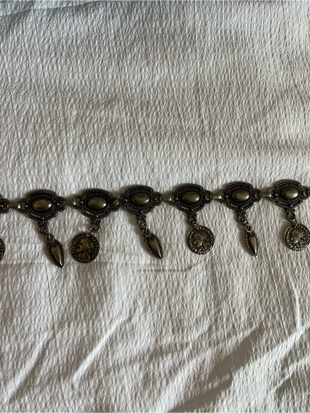 Western concho belt with coin motifs - Picture 2 of 5